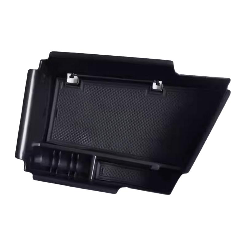 Front Center Console Armrest Storage Box Organizer Holder Tray with Non-slip Mat Fit for Hyundai Elantra