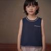 Hacikis Gilet d'été sans manches brodé pour fille