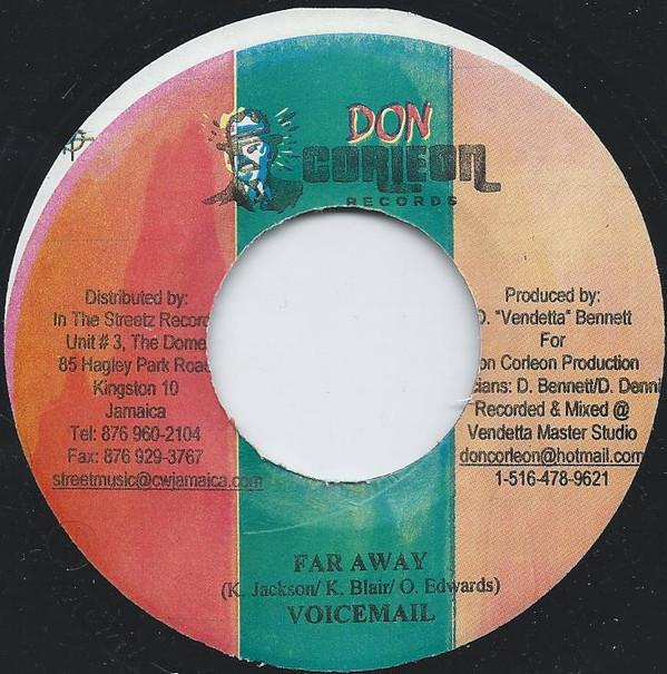 

7inch Record VOICEMAIL - Far Away none Don Corleon Rec 2007 Jamaica Reggae, Ska & Dub Used