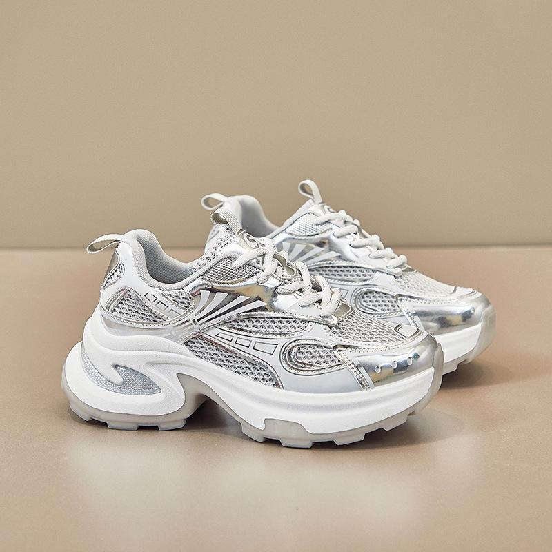 Женские повседневные кроссовки на массивной платформе — фото 7