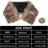 Chal y Estola de Piel Sintética Vikinga para Mujer con Broche Medieval y Cuello de Piel para Accesorios de Disfraz de Halloween