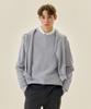 MINDBRIDGE [All Day] Washable Knit Semi-Overfit Knit - 4 Colors