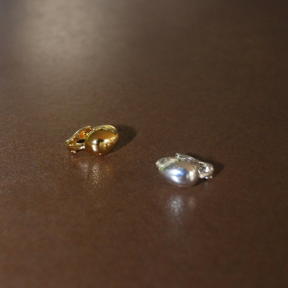 14K Gold-Filled Silver Mini Drop One-Touch Earrings