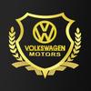 1Pcs Car Body 3D Stickers Wheat Ears Styling Emblem Auto Decoration For Volkswagen B6 B7 B5 Golf Polo Tiguan Passat EOS Scirocco Jetta MK6 Octavia