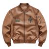 New Men's Leather Jacket, New Versatile Youth Handsome Leather Jacket, Korean Style Slim Motorcycle Jacket, Large Size Leather