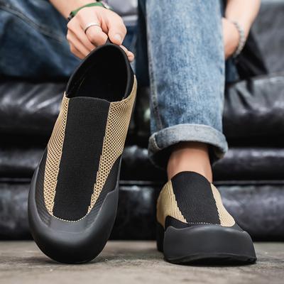 Fashion New Summer Mesh Men Shoes Fashion Green Slip-on Casual Shoes for Men Comfortable Flat Loafers Men Breathable Walk Driving Shoes