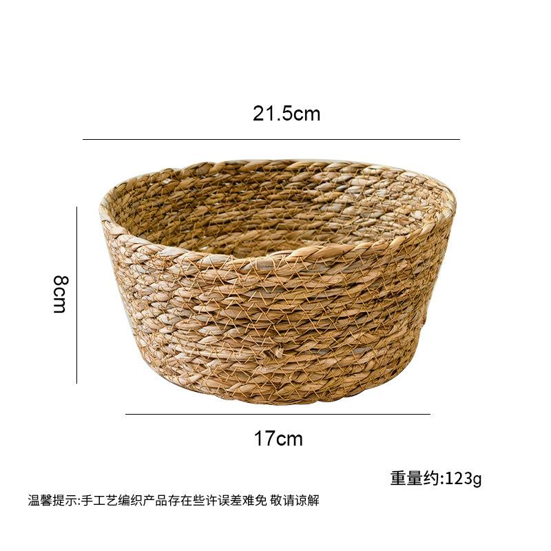 Simplicity, Woven Flowerpot, Multi-purpose, Woven Basket, Desktop Storage, Home Decor, Rattan Weaving, Breathable Flower Basket