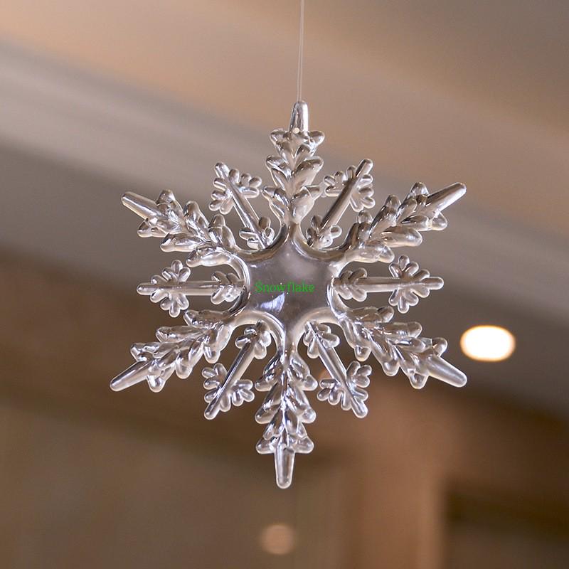 

Рождественские украшения-снежинки - Акриловые украшения для свадеб, отелей, торговых центров и фотосъемки