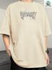 2026 Summer Bestselling Casual Fashion Soft and Comfortable Breathable Simple Letter Pattern Printed Unisexs Pure Cotton Tshirt