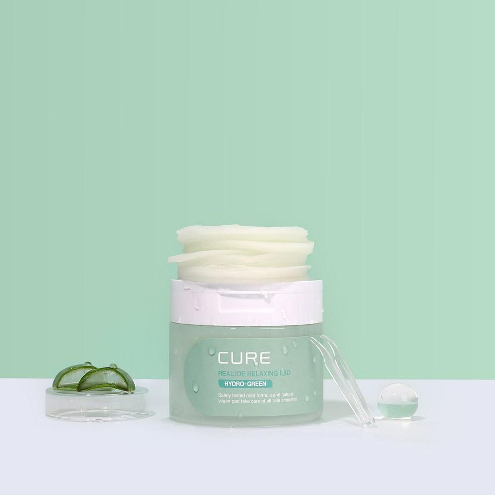 Cure Relaxing Pad 200ml, 60 sheets, 1 piece