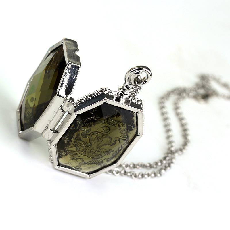 Horcrux Pendant Necklaces Fashion Necklaces For Men Popular Personality Mens Hip -Pop Opened Pendants Trendy Movie Jewelry