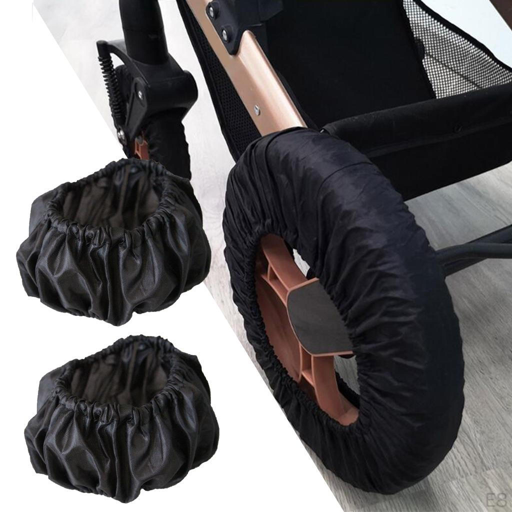 Stroller Wheel Cover, Dustproof , Kid Tire Covers for Push Accessories