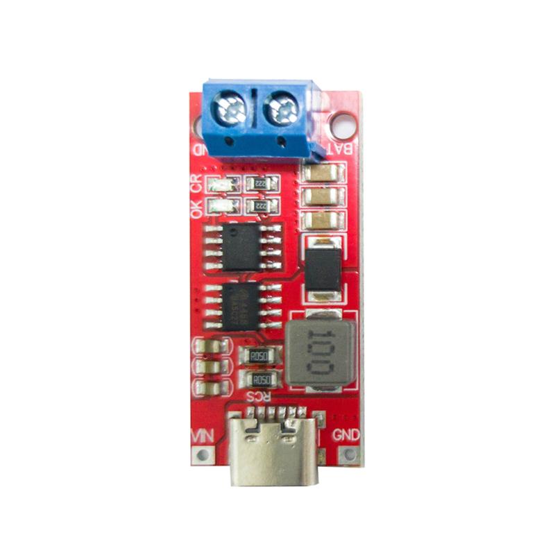 Multi-cell 2s 3s 4s Type-c Step-up Boost Lithium Battery Module Charger Dc 3-6v To 8.4v 12.6v 16.8v