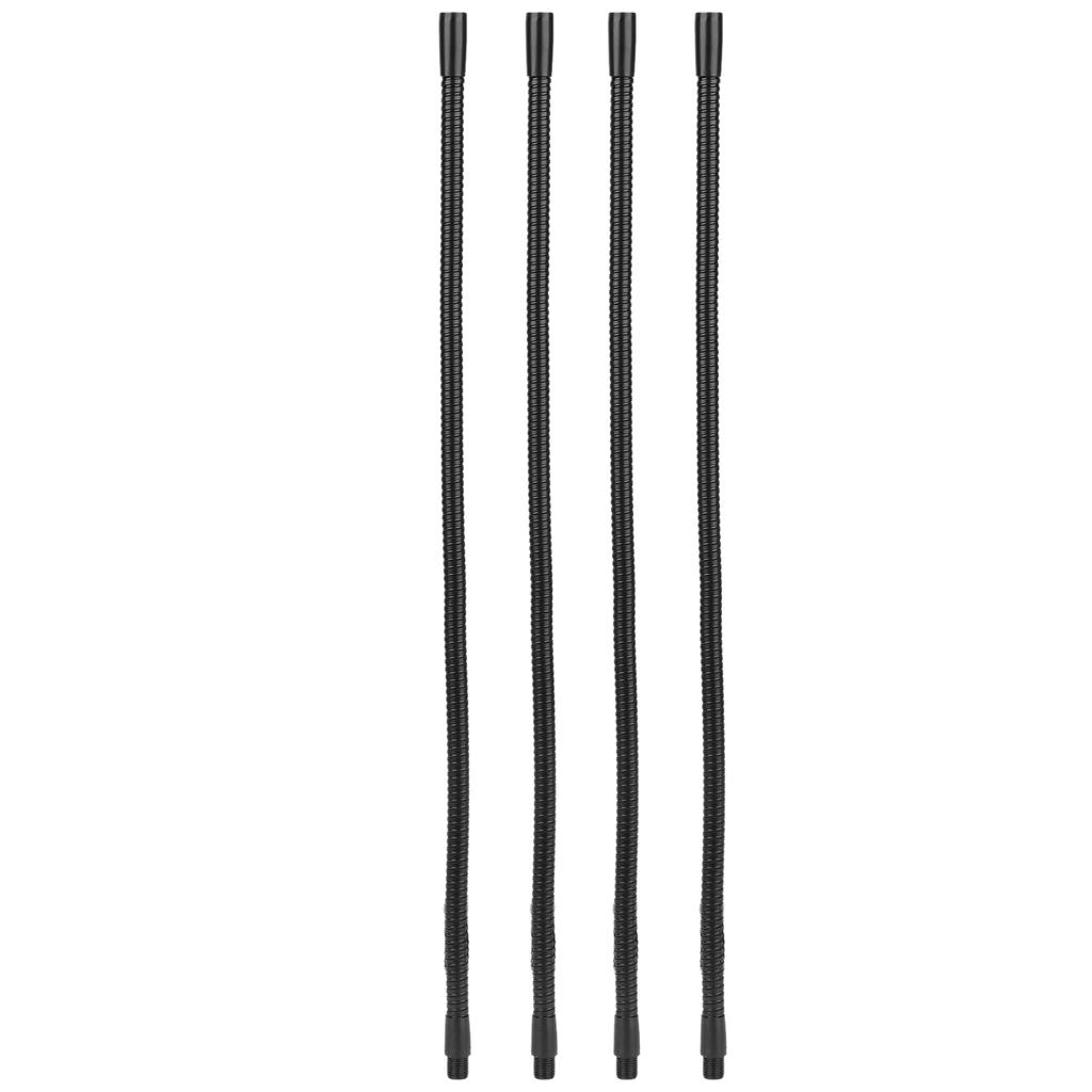 4 Pcs Gooseneck Lamp Hose Aluminium 10mm Caliber Flexible Table Desk Lamp Hose Lighting Fittings