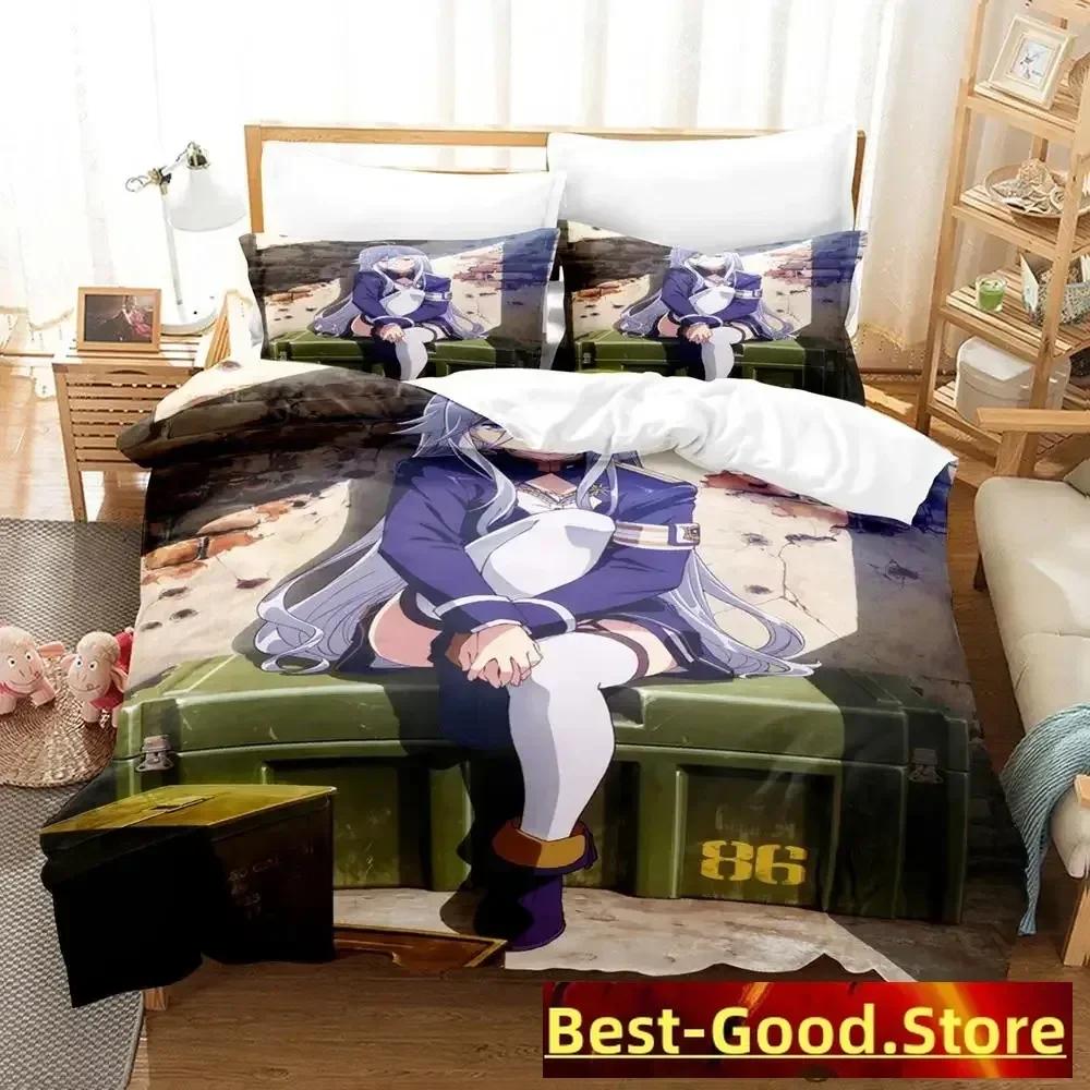 New 86 Eighty Six Bedding Set Single Twin Printed Bed Set With Pillowcase Bed Duvet Cover Single Double Queen Super King Size