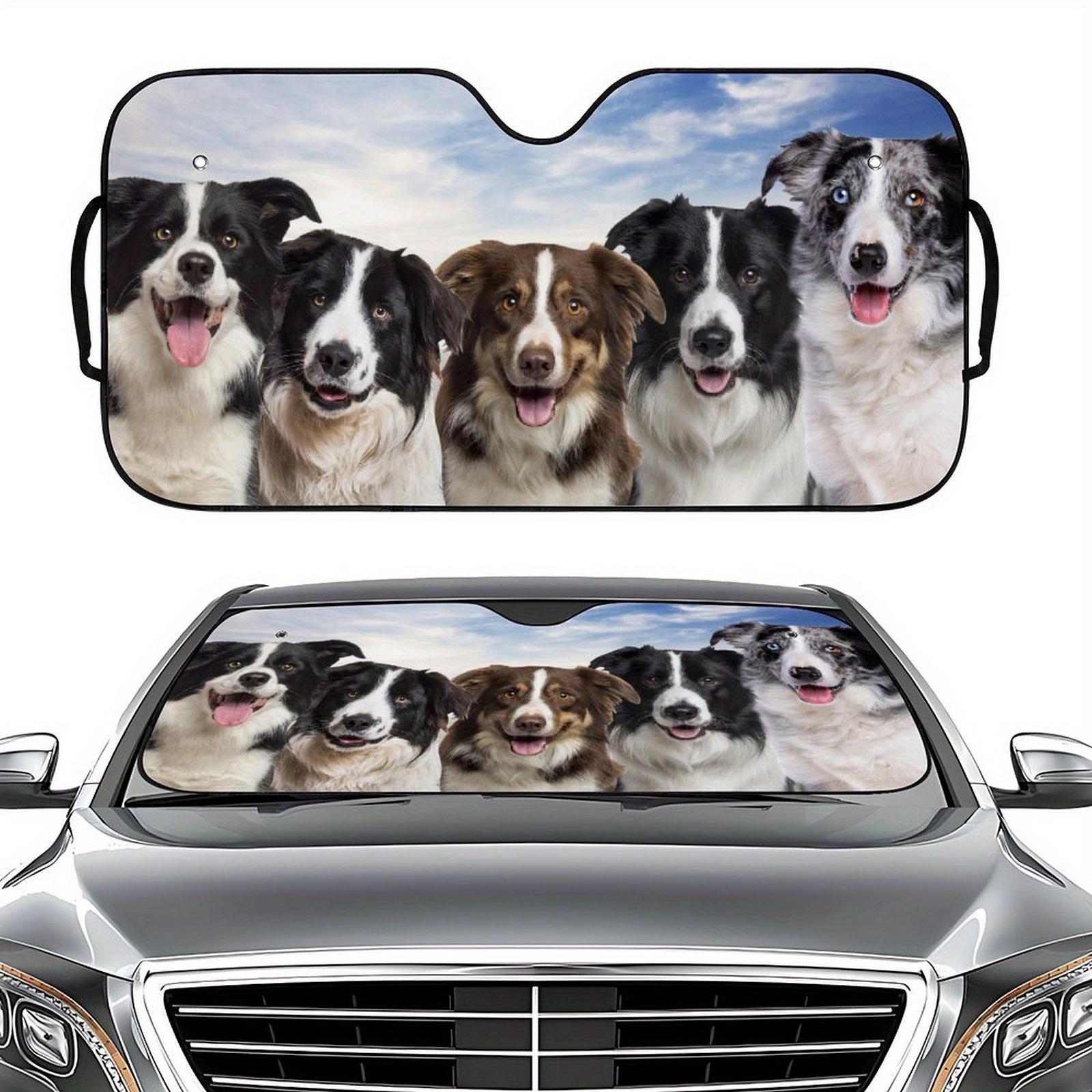 

Персонализированный складной забавный дизайн с животными, глянцевый солнцезащитный козырек, теплоотражатель, простой в установке, солнцезащитный козырек для лобового стекла автомобиля, козырек от солнца