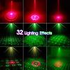 Mini DJ-Licht Umgebungslicht Wiederaufladbar Sprachsteuerung Stimmungslicht mit 32 Lichteffekten Partylicht für Camping Wohnmobilfahrten Musiksynchronisation Lustiges Geschenk