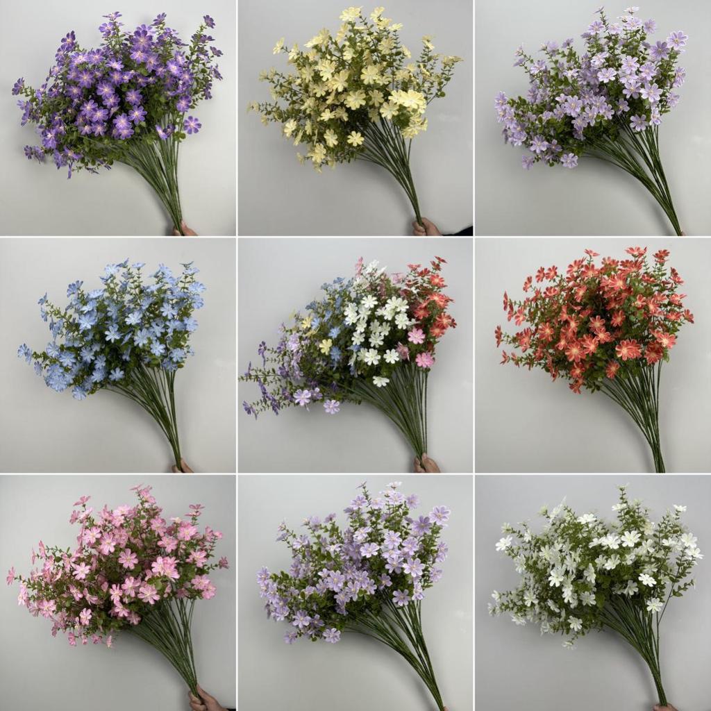 Wildflower Wedding Decoration: Artificial Flowers for Living Room & Window Display