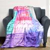 Granddaughter Love Quotes Gift Customizable Blanket Customize Your Name Durable Comfort Perfect For Sofa Couch Office Bed Picnics Allseason Use Modern