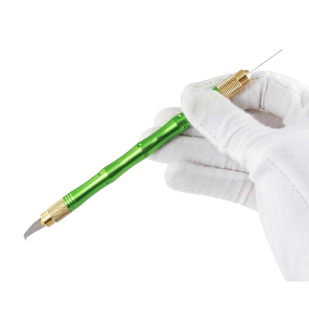 BST-69A+ 28 In 1 Hand Finish Blades CPU IC Chip Glue Remover Knife Motherboard Pcb Underfill Clean Scraping Pry Tool