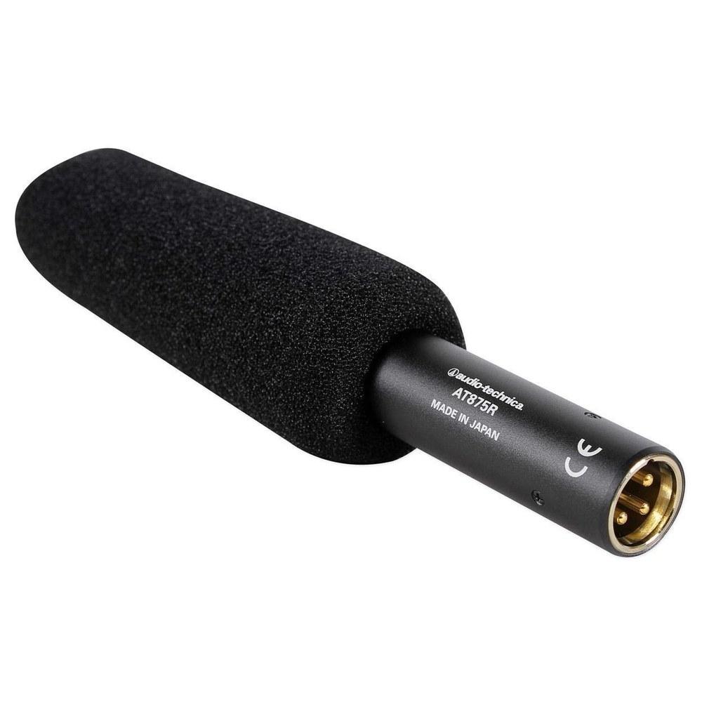 Audio-Technica AT875R Shotgun Condenser Microphone for Video Production Broadcast Audio Acquisition