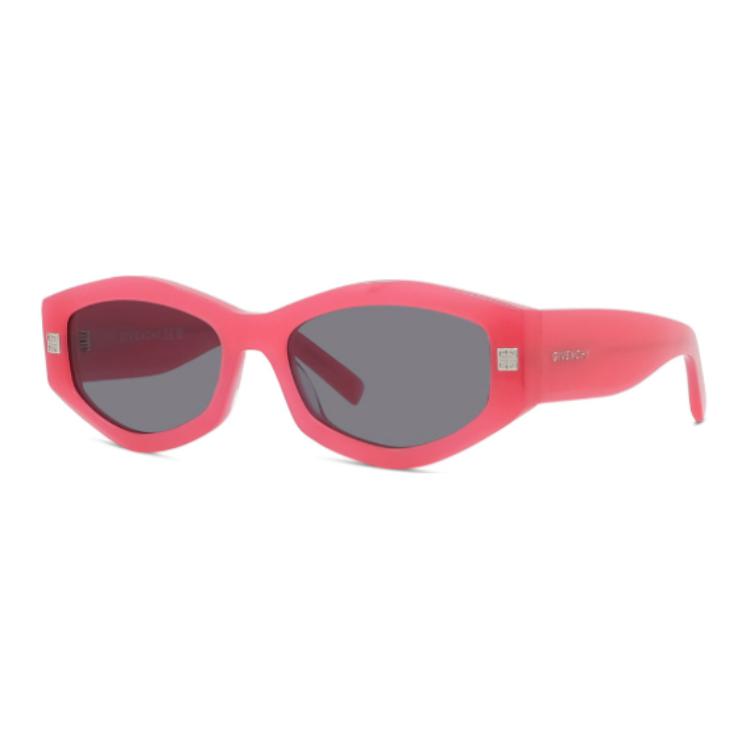 Givenchy Cat Eye Sunglasses With Logo Women sunglasses Pink GV40062I5475A 54,Pink