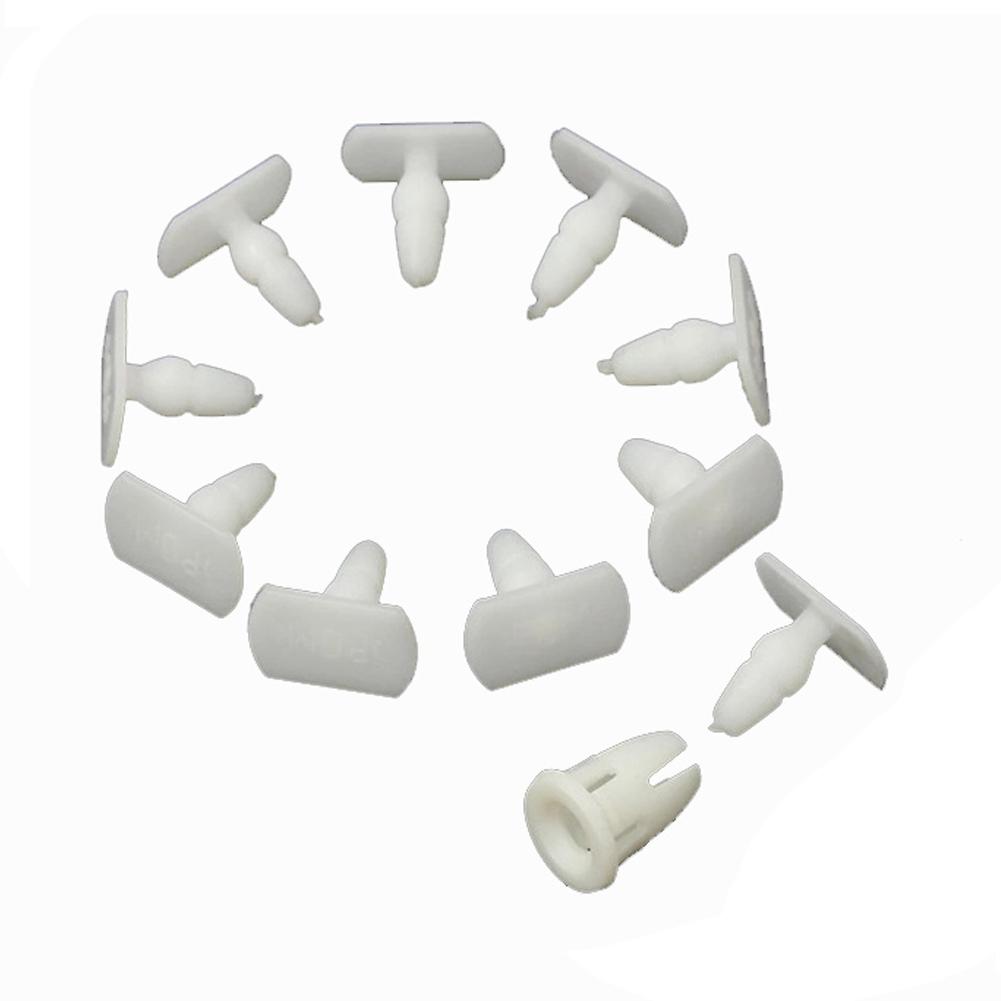 Trim Clip White 10x/set Accessory Adapter Assembly