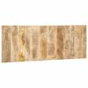 Headboard 140 cm Solid Raw Mango Wood