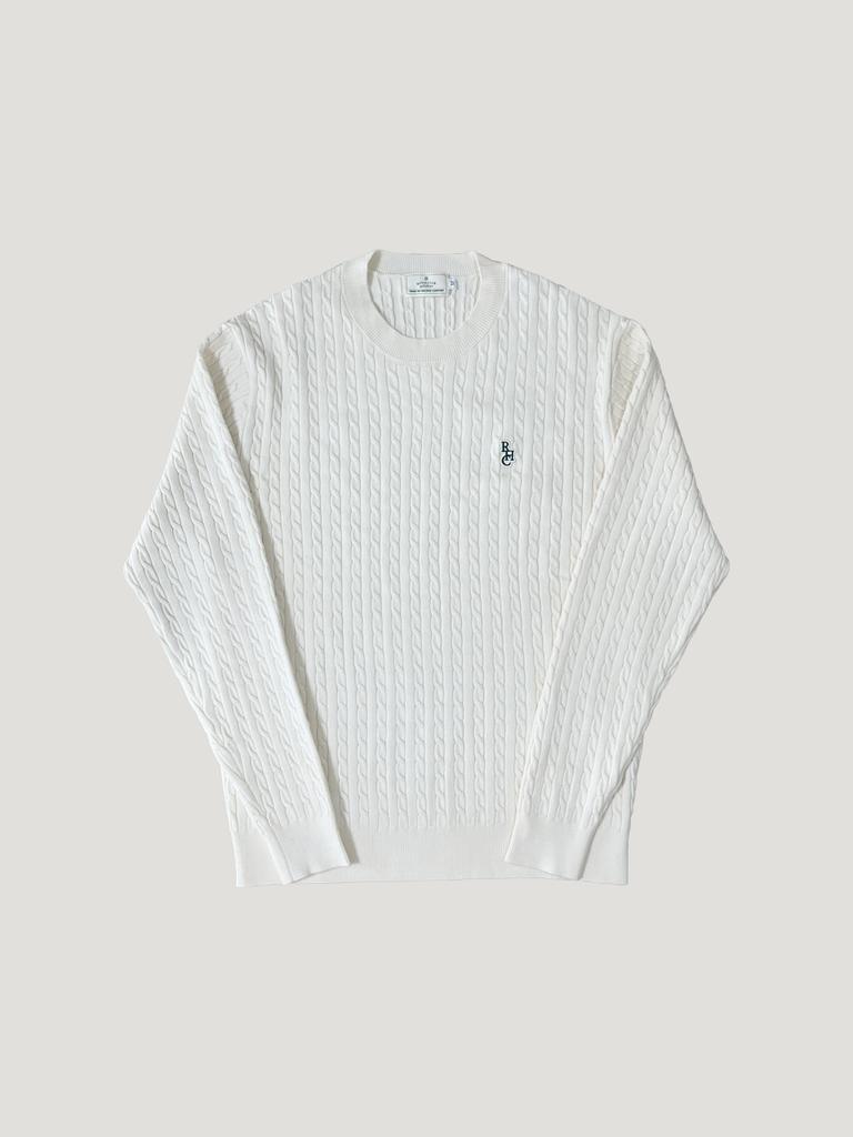 ROYAL CLUB HOLIDAY Kingsley Cable Knit Black
