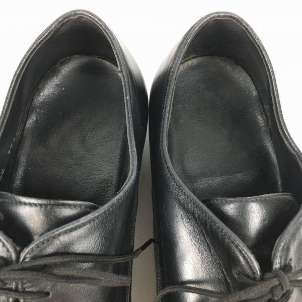 Pre-1980s USA Vintage All Leather Goodyear U-Tip Business Shoes Black Size 9.5D (Approx. 27.027.5cm) Men's(USED)