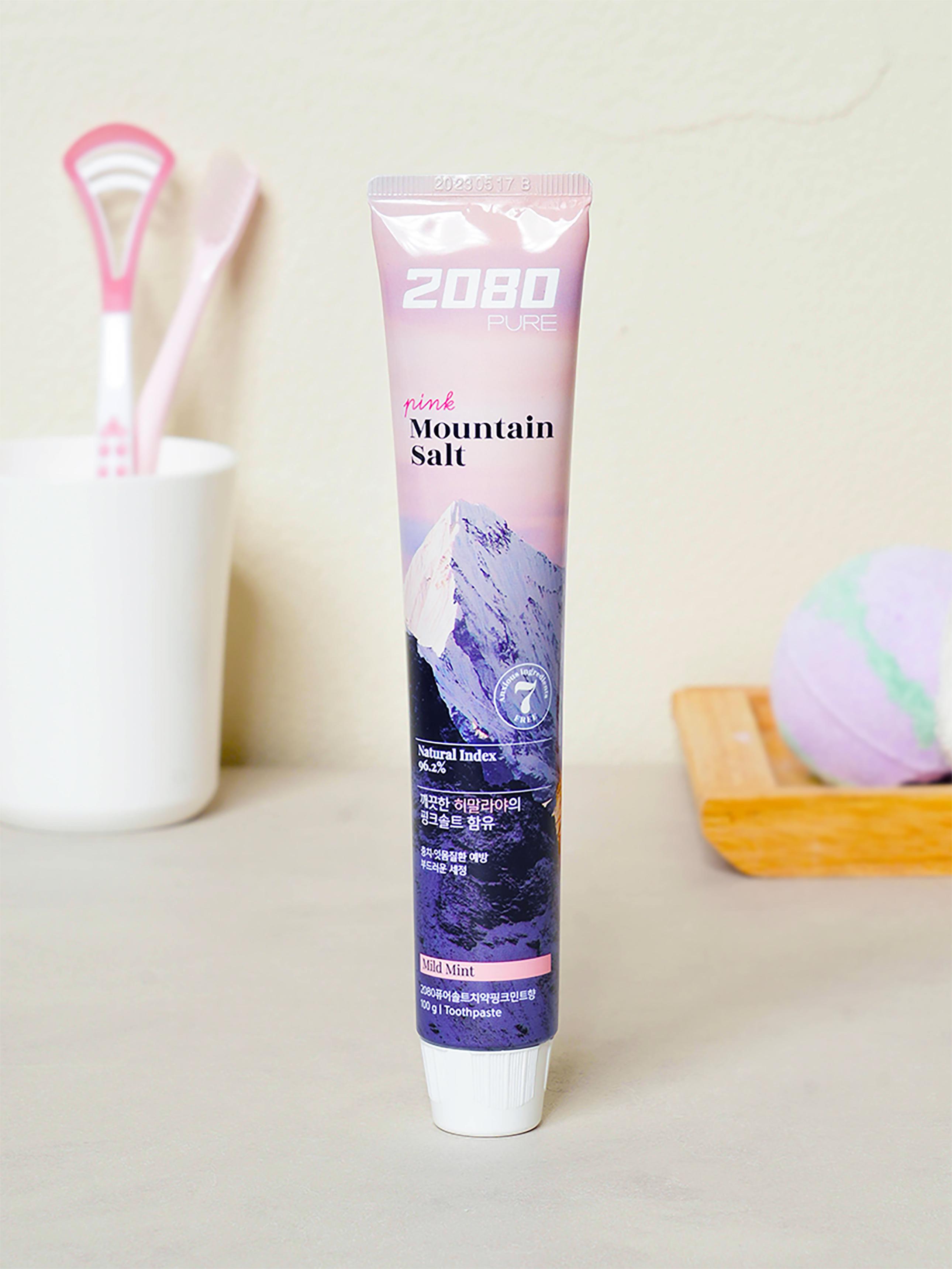 2080 Pure Mountain Pink Salt Toothpaste (100g) 1ea