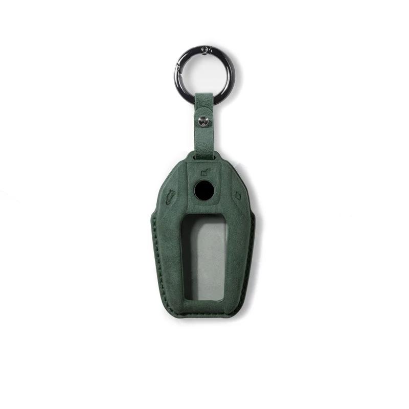 Car Key Case Cover for BMW G30 G32 G11 G12 X1 U11 X3 G01 X4 G02 X5 G05 X7 G07 LCI XM M5X 735i I8 I12 I15 Keychain Accessories