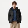 Tanboer Men's Lightweight Hooded Down Jacket