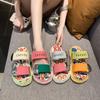 Fashion Women Slippers Fashionable Graffiti Platform Slippers Women Summer Beach Sandals Thick Bottom Slip-On Slide Women Shoes