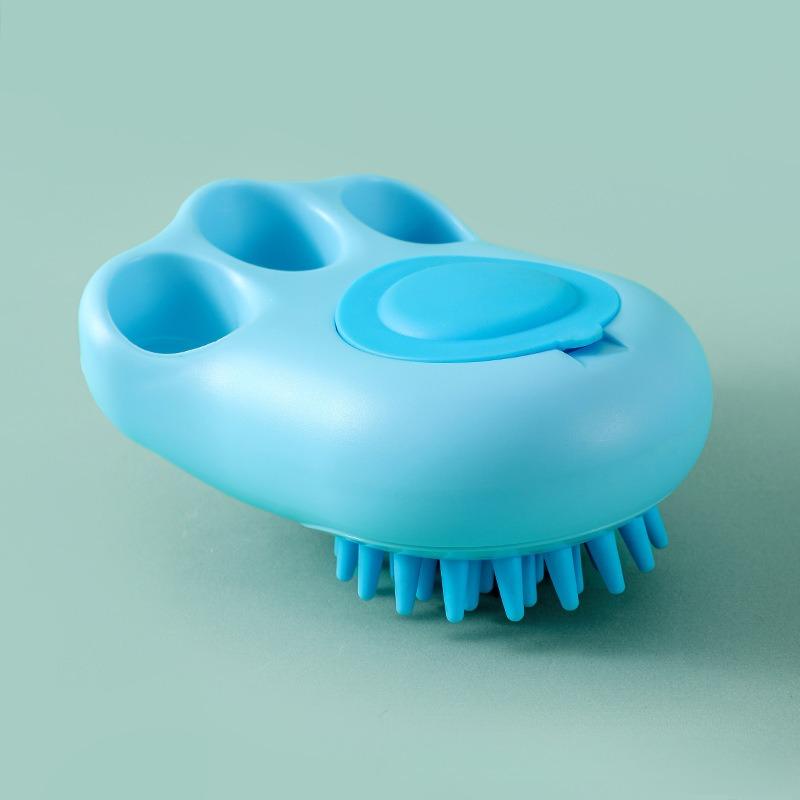 1 шт. Товары для питомцев Силиконовая щетка для купания Массажная расческа Силиконовая мягкая многофункциональная щетка для головы Расческа для чистки кошек