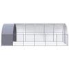 Exclusive House - Outdoor Chicken Coop 3x6x2 M Galvanized Steel