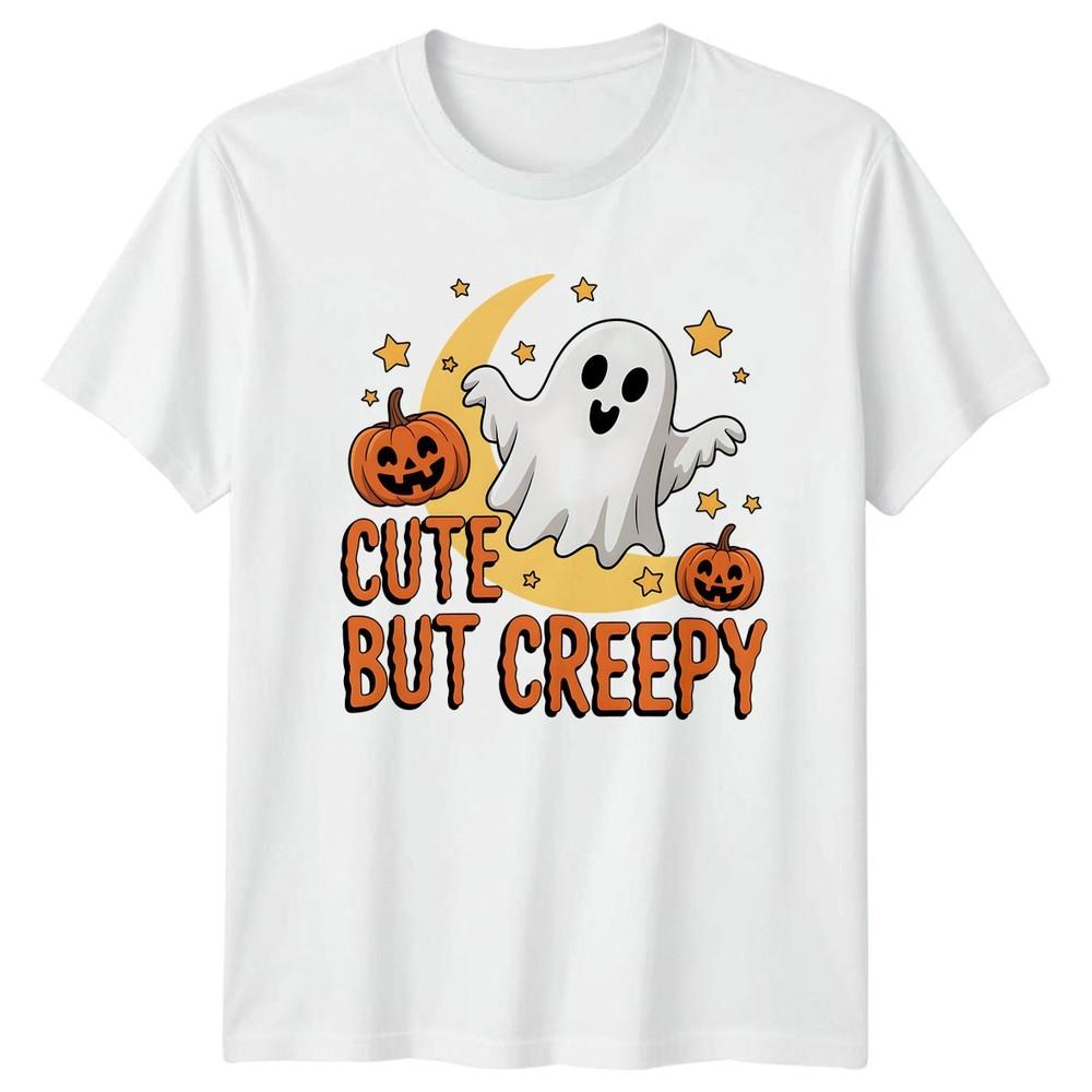 Cute But Creepy TShirt Ghost Pumpkin Halloween Halloween Gift For Him And Her S