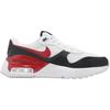 Nike Air Max SYSTM GS Big Kids' Lifestyle Sneakers White Black Gym Red DQ0284-117
