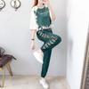 Loose Suit Women's Summer Plus Size Women's Slimming Fashion Casual Sports Two-piece Suit