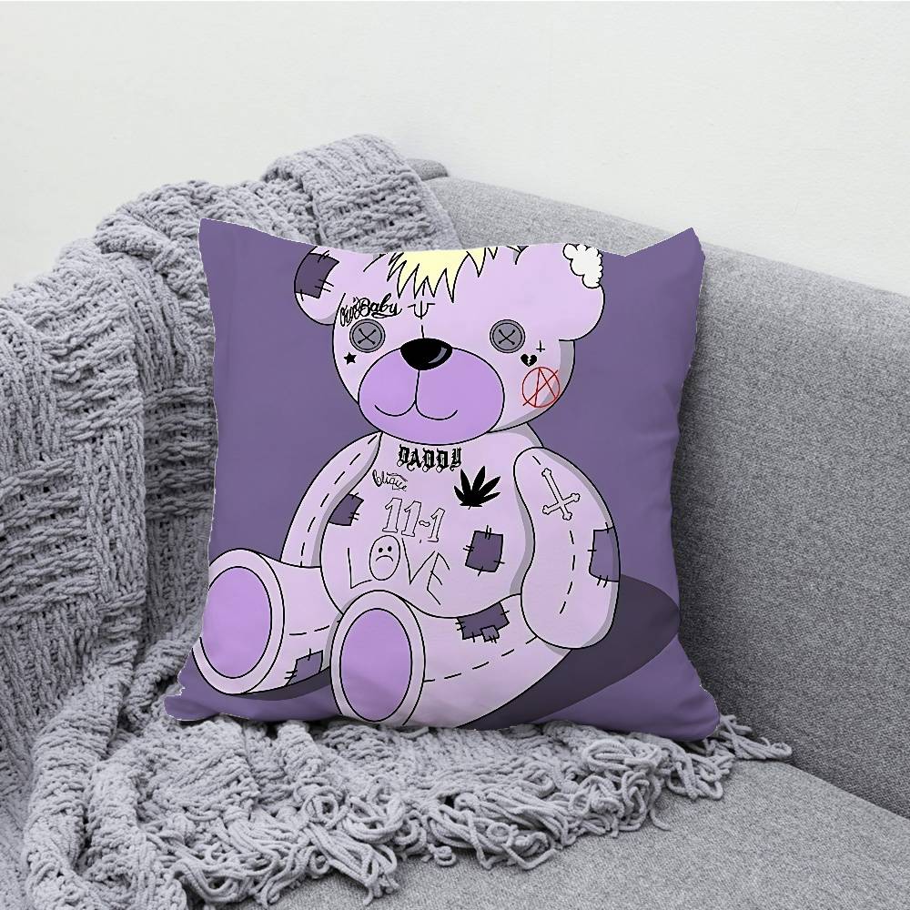 

L-Lil P-Peep Pillow Case Print Polyester Fiber 40X40 cm Home Sofa Throw Cushion Cover Decoration 30cmx30cm