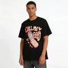 Retro Flip Phone Call Me Baby Graphic Casual Tee Pure cotton T-shirt