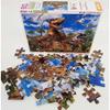[Made In Japan] Beverly 80 Piece Jigsaw Puzzle Learn Jigsaw Puzzle Tyrannosaurus VS Velociraptor (26 X 38cm) 80-002