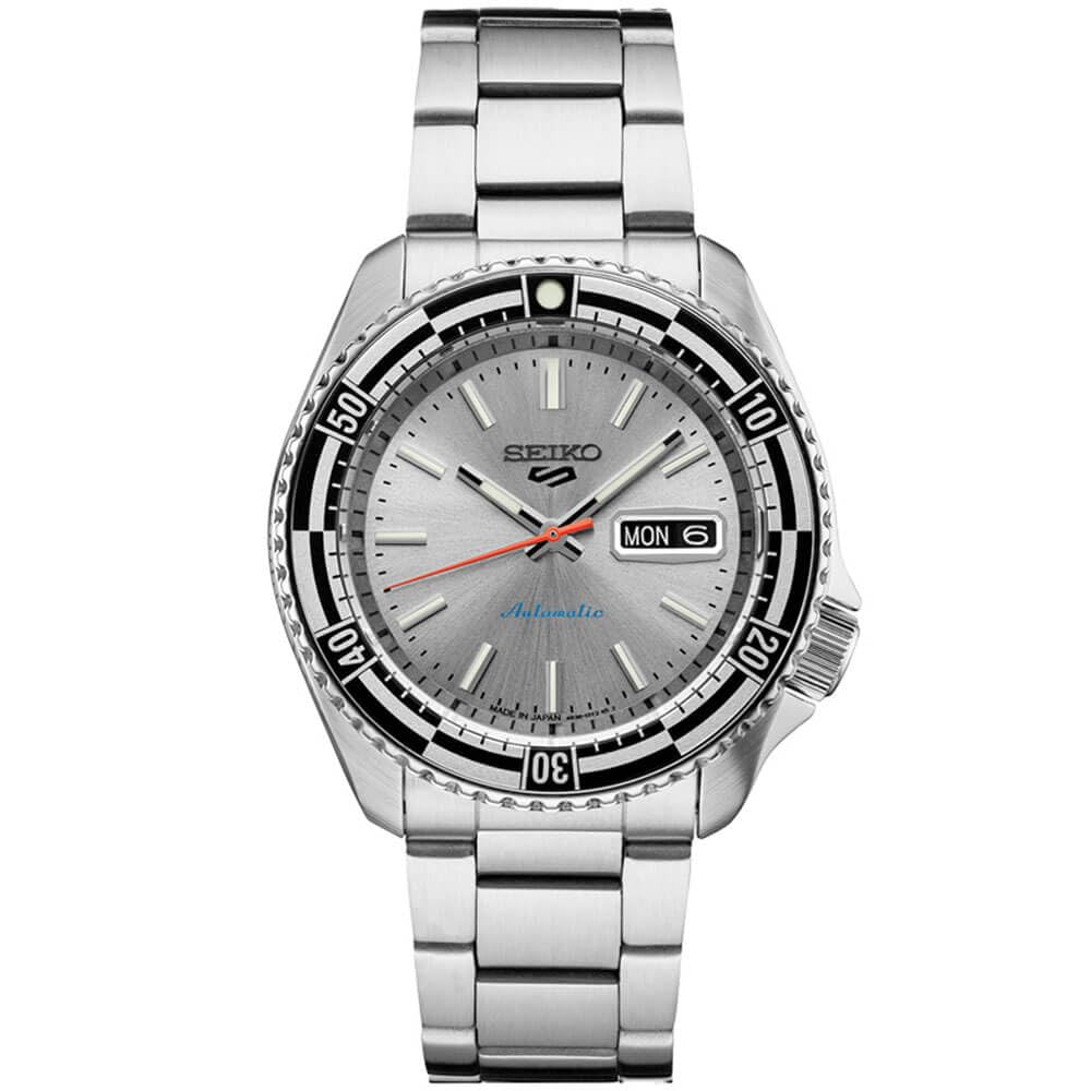 

SEIKO 5 Sports Automatic Silver Dial Men s Watch SRPK09K1, Modern