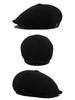 British Retro Octagonal Cap: Unisex Fashion Beret for Spring & Autumn - European & American Style Newsboy & Duckbill Design