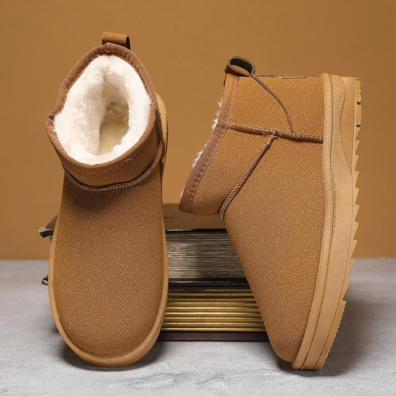 Snow boots winter piled thickened warm cotton shoes outdoor sub-zero bread cotton boots