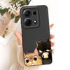 Phone Casing For Redmi Note 14S Cover Fashion Cartoon Cute Funny Painted Silicone Case 2502FRA65G