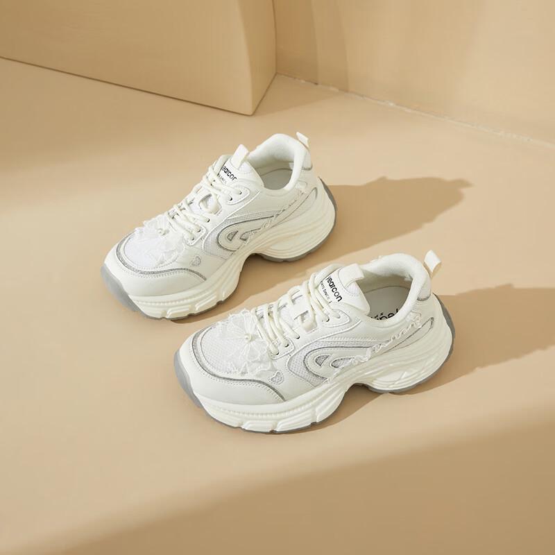 YIERKANG Women s Platform Casual Sneakers EU 38