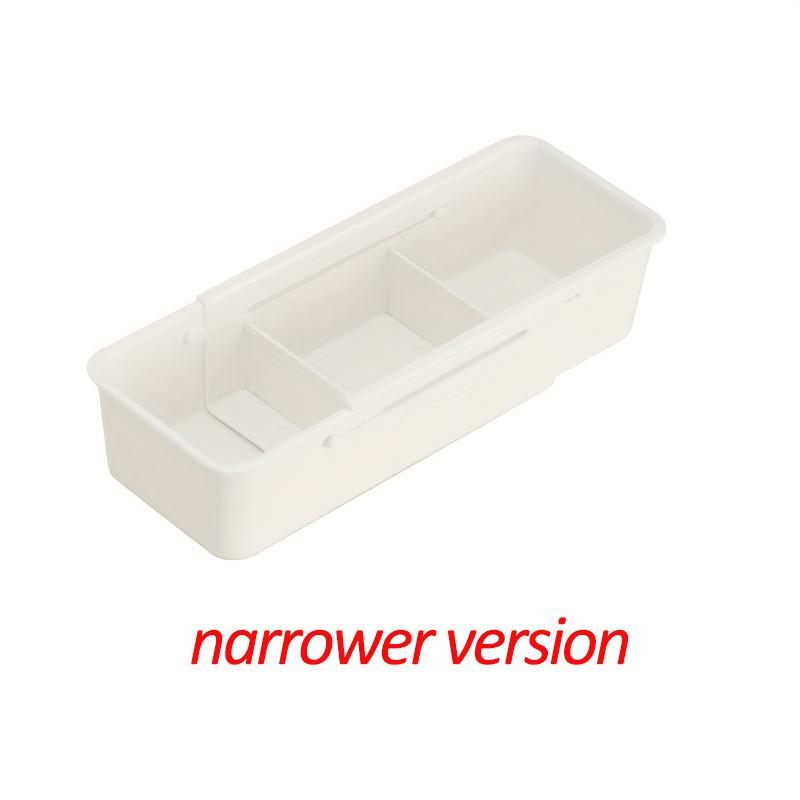 Compartment Storage Box Adjustable Functional Retractable Storage Box Home Storage Drawer With Divider Compartmentalized Design