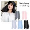 Breathable Ice Silk Sunscreen Mask Quick Drying Neck Protection Scarves Mask UPF50+ Anti-uv Face Cover Face Veil for Summer