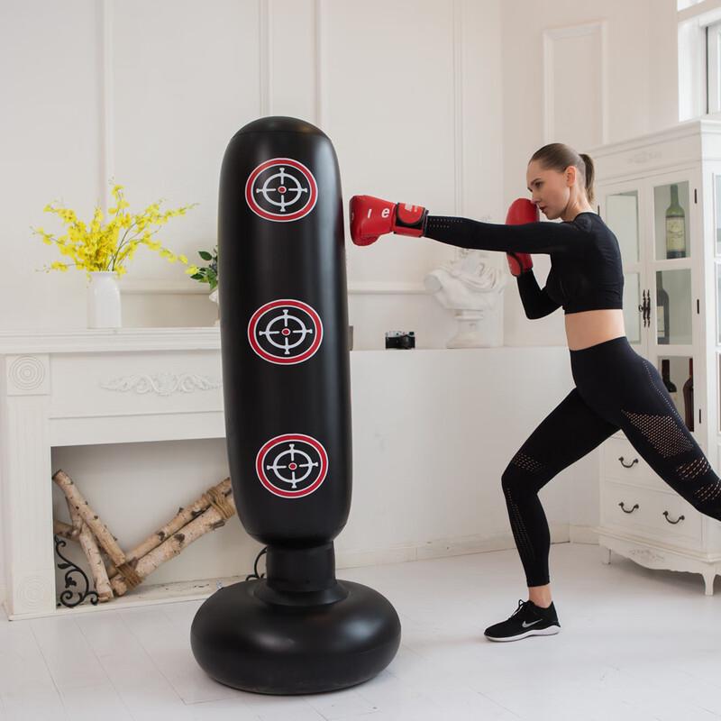 Inflatable Fitness Boxing Punching Bag with Target